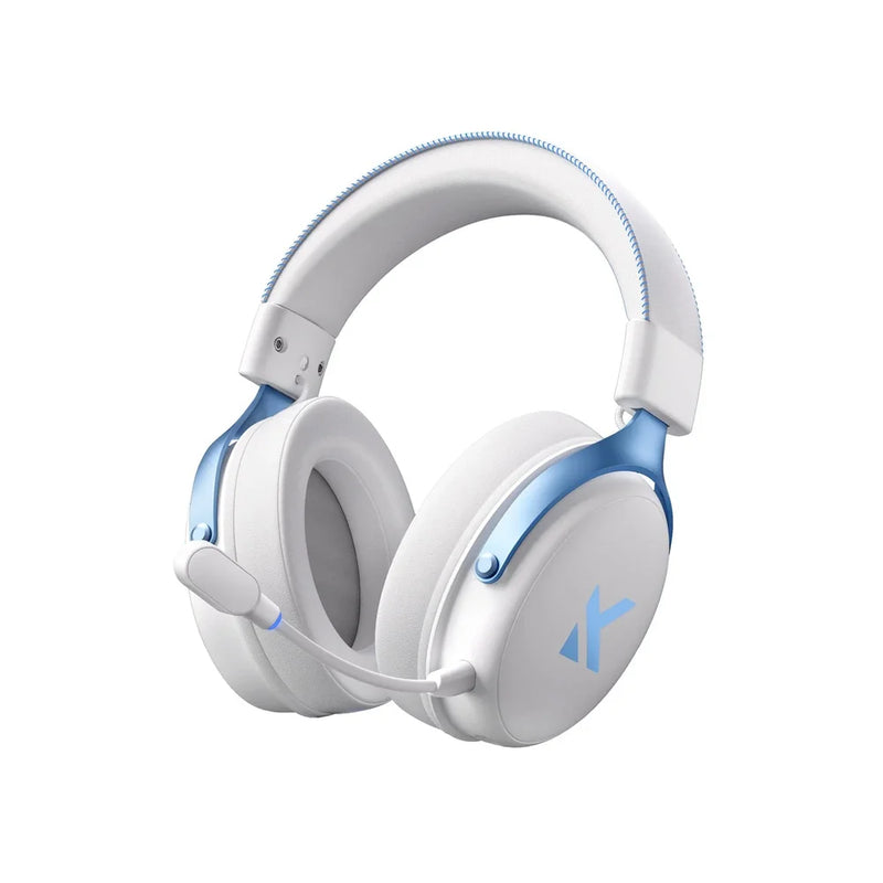 MCHOSE V9 Pro Wireless Gaming Headset - Sky White