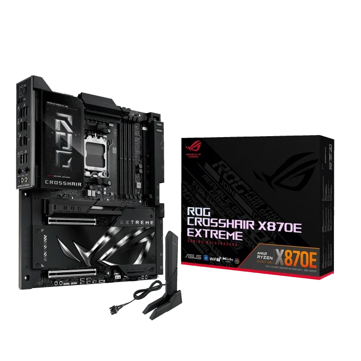 ASUS ROG CROSSHAIR X870E EXTREME AM5 E-ATX Gaming Motherboard, Gen 5 - Anigma