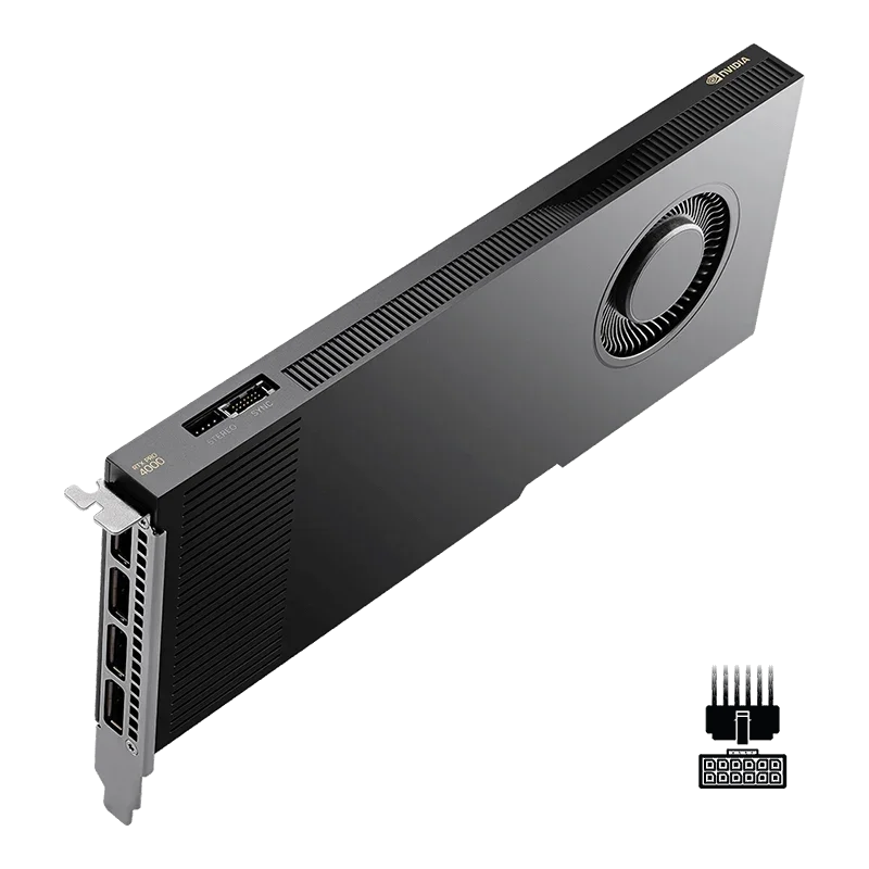 PNY NVIDIA RTX PRO 4000 Blackwell Generation Graphics Card