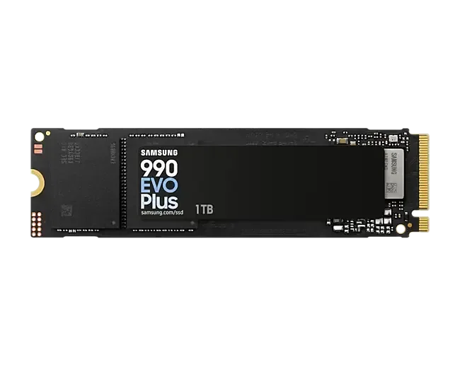Samsung 990 EVO Plus 1TB Hybrid PCIe 5.0/PCIe 4.0 M.2 2280 SSD - Anigma