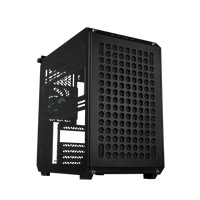 Cooler Master Qube 500 Flatpack Mid Tower ATX Case - Black