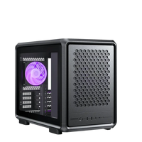 Cooler Master MasterFrame 400 Mesh Micro-ATX Open-Frame Case - Black