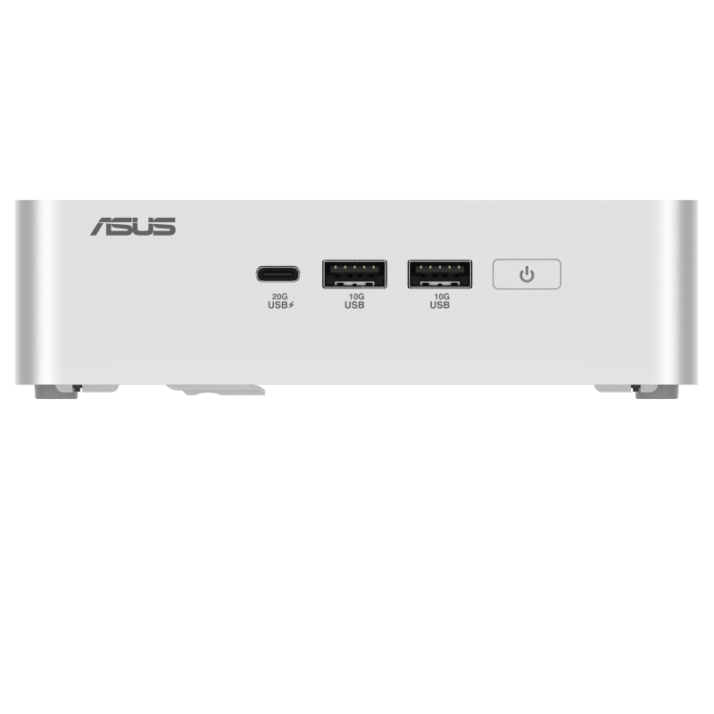 ASUS NUC 15 Pro+ Silver Kit - Front View