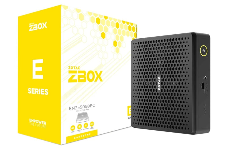ZOTAC ZBOX MAGNUS EN255050EC Barebone Mini PC | Intel Core Ultra 5 235HX | RTX 5050 8GB | PCIe 5.0 | Wi-Fi 7 | No RAM No SSD