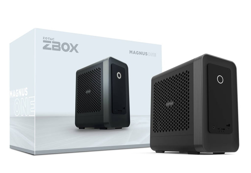 ZOTAC ZBOX MAGNUS ONE EU27506TC Barebone Mini PC | Intel Core Ultra 7 265 | RTX 5060 Ti 16GB | PCIe 5.0 | Wi-Fi 7 | No RAM No SSD
