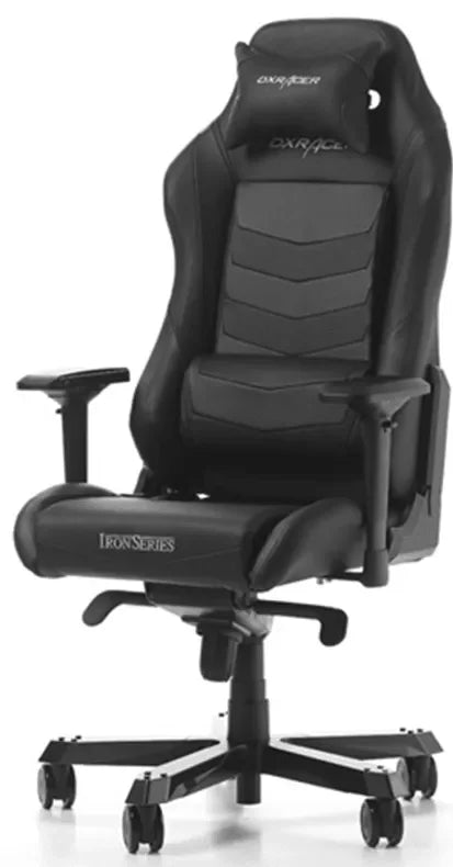 DxRacer Iron series Gaming Chairs Black - Anigma