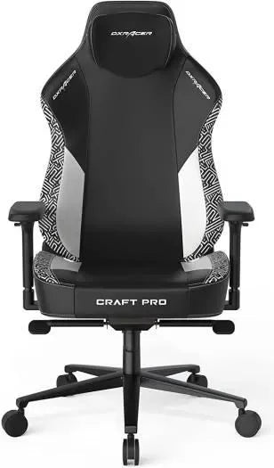DXRacer Craft Pro Stripes Series Gaming Chair Black/White - Anigma