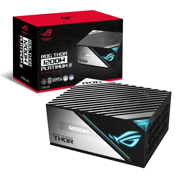 ASUS ROG Thor 1200W Platinum II Gaming PSU - Anigma